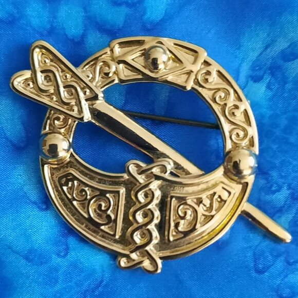 Sol D'Or Tara Brooch - Picture 1 of 2